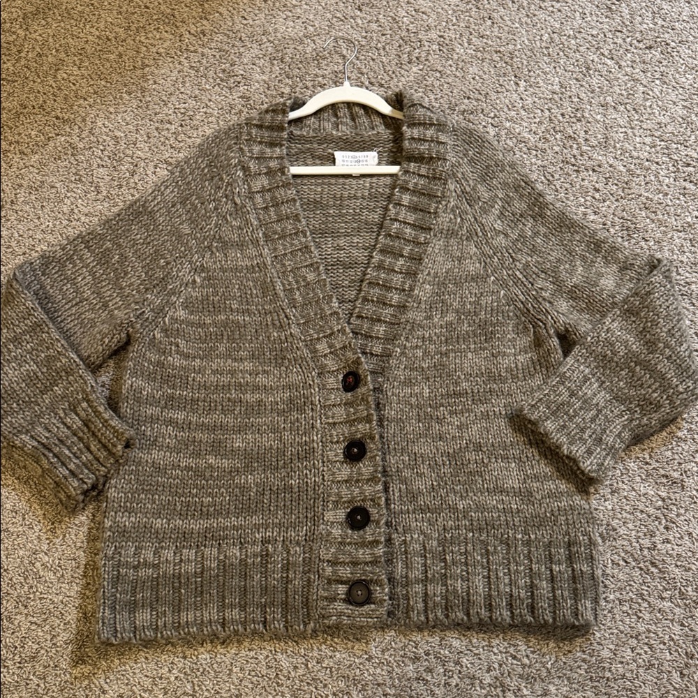 Maison Margiela Button Down Chunky Cardigan - Picture 11 of 11